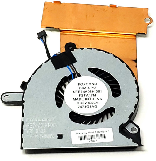 HP 929455-001 - Left CPU GPU Cooling Fan for HP Omen 15-CE HP 929455-001 - Left CPU GPU Cooling Fan for HP Omen 15-CE