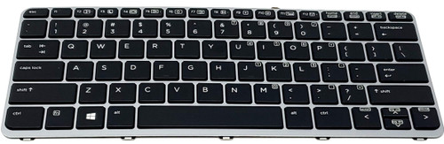 HP 6037B0102201 - Black Backlit Keyboard with Frame for HP EliteBook Folio 1020 G1 HP 6037B0102201 - Black Backlit Keyboard with Frame for HP EliteBook Folio 1020 G1