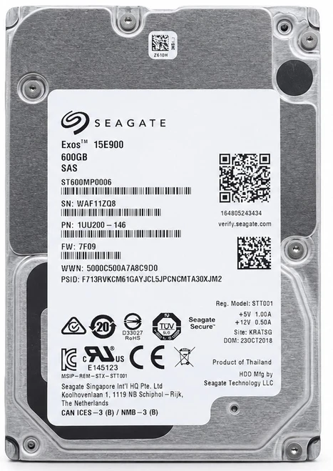 Seagate ST600MP0006 - 600GB 15K RPM 12G SAS 2.5" Hard Drive