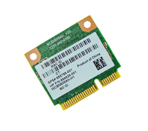 DW1703 - Atheros AR5B225 300M WiFi + Bluetooth 4.0 Combo Half-Height Mini Wireless Card