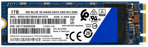 Western Digital WDS100T1B0B-00AS40 - 1TB M.2 2280 SATA III NGFF