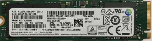 Samsung MZVPW128HEGM - 128GB M.2 2280 NGFF PCIe NVMe Gen3x4 Solid State SSD
