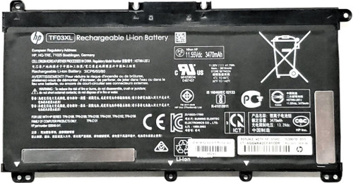 HP HSTNN-LB7J - 3-Cell TF03XL TFO3XL Battery for HP Pavilion 14-BP 14-BF 14-BK 15-CC 15-CD 15-CK 17-AR Series HP HSTNN-LB7J - 3-Cell TF03XL TFO3XL Battery for HP Pavilion 14-BP 14-BF 14-BK 15-CC 15-CD 15-CK 17-AR Series