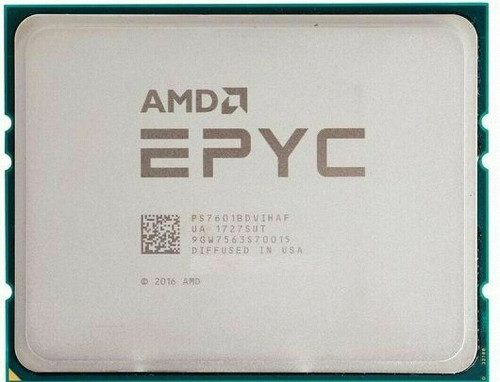 HP 882447-001 - 2.20Ghz AMD EPYC 7601 64MB 180W SP3 32-Core CPU Processor