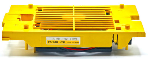 Fanuc A02B-0260-C021 - 92x25mm 24V Cooling Fan Assembly Yellow