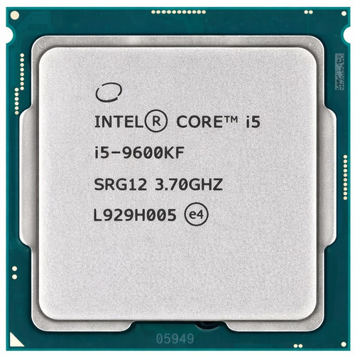 Intel BXC80684I5960KF - 3.70Ghz 8GT/s LGA1151 9MB Intel Core i5-9600KF Hexa-Core CPU Processor