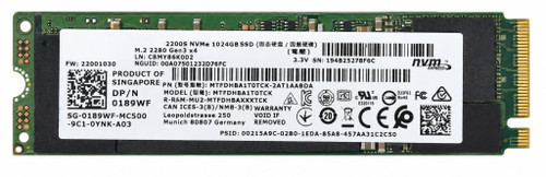 Micron MTFDHBAT0TDV - 1TB M.2 2280 NGFF PCIe NVMe Gen3x4 Solid State SSD