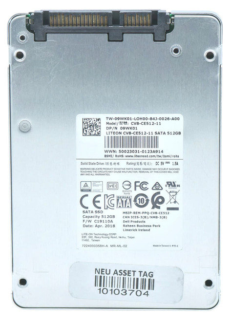 CV8-CE512 - 512GB 6Gbps SATA III 7mm 2.5" Solid State SSD