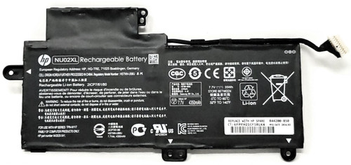 HP TPN-W117 - 2-Cell NU02XL NUO2XL Battery for HP Pavilion X360 M1-u001dx M1 Series HP TPN-W117 - 2-Cell NU02XL NUO2XL Battery for HP Pavilion X360 M1-u001dx M1 Series