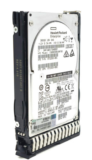 HP EG0300JFCKA - 300GB 10K 12Gb/s SAS Enterprise SC DS SFF 2.5