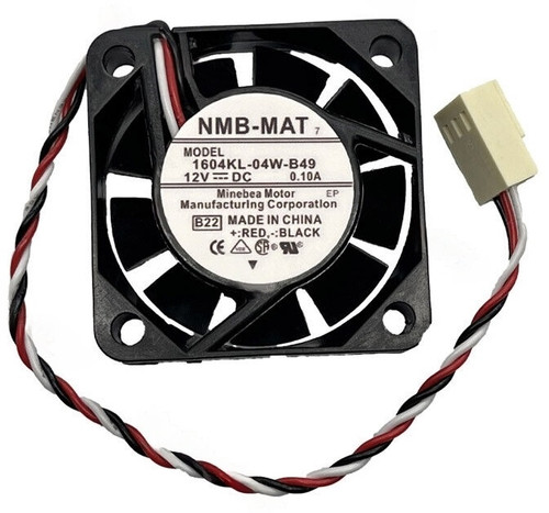 NMB 1604KL-04W-B49 - 40x40x10mm DC12V 0.10A 3-Pin Connector Cooling Fan NMB 1604KL-04W-B49 - 40x40x10mm DC12V 0.10A 3-Pin Connector Cooling Fan