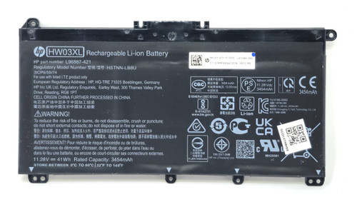 HP L97300-005 - 3-Cell HW03XL HWO3XL Battery for HP Pavilion 15-EG 15-EH 17-CN 17-CP Series Laptops