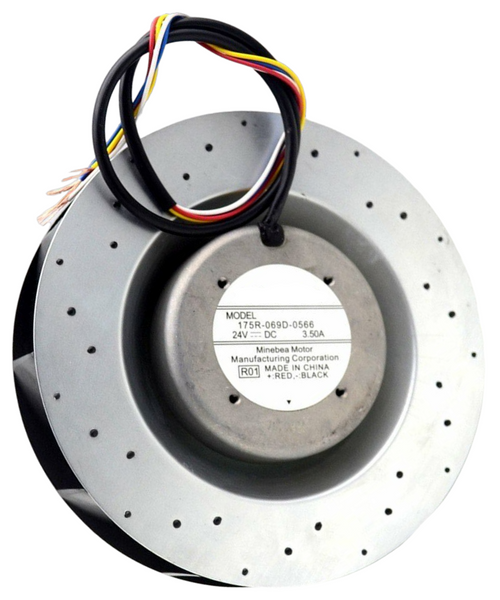 175R-069D-0566 - DC24V 3.50A 4-Lead Wires Inverter Centrifugal Replacement Cooling Fan