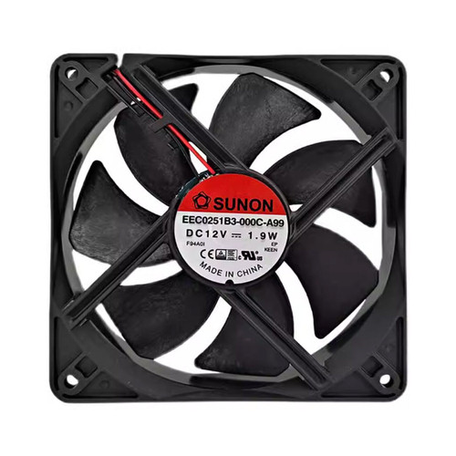 EE92252B1-000C-G99 - 120x120x25mm DC12V 1.9W 161mA 12025 Cooling Fan EE92252B1-000C-G99 - 120x120x25mm DC12V 1.9W 161mA 12025 Cooling Fan
