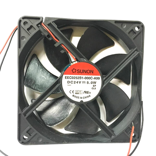 EEC0252B1-000C-A99 - 120x120x25mm DC24V 5.0W 12025 Cooling Fan