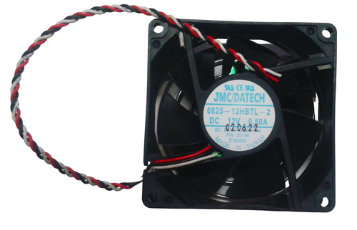 0825-12HBTL - 80x80x25mm 12V 0.5A 3-Pin Connector Brushless DC Cooling Fan
