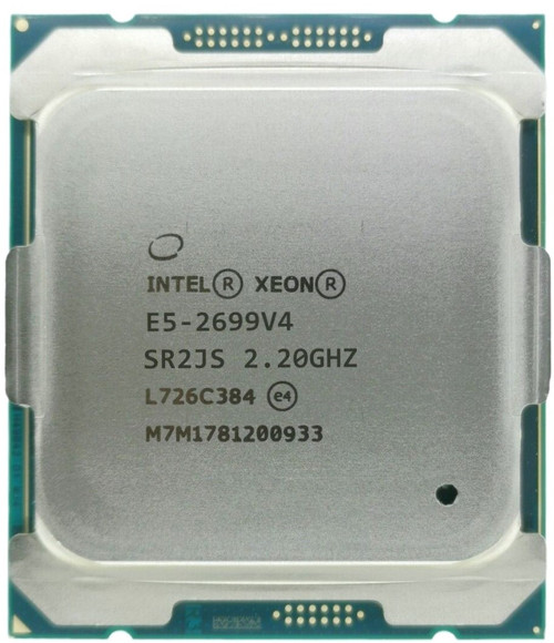 Intel SR2JS - 2.20Ghz Intel Xeon E5-2699V4 22-Core 145W TDP
