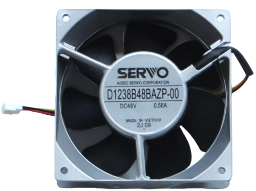 D1238B48BAZP-00 - 120x120x38mm 12038 DC48V 0.56A 26.88W 3-Pin Connector Cooling Fan D1238B48BAZP-00 - 120x120x38mm 12038 DC48V 0.56A 26.88W 3-Pin Connector Cooling Fan