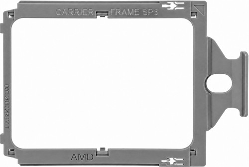 D/C: 19474 REV-T - AMD EPYC THREADRIPPER SP3 TR4 TRX4 Gray Socket CPU Carrier Frame Mount Caddy Tray 