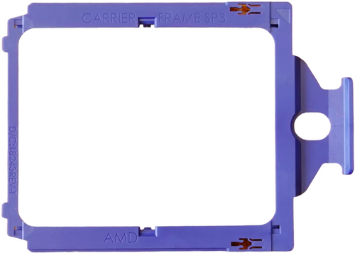 D/C: 18243 REV-T - AMD EPYC THREADRIPPER SP3 TR4 TRX4 Blue Socket CPU Carrier Frame Mount Caddy Tray D/C: 18243 REV-T - AMD EPYC THREADRIPPER SP3 TR4 TRX4 Blue Socket CPU Carrier Frame Mount Caddy Tray