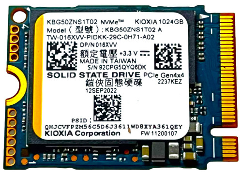 Elseページ Xioxia KBG40ZNS1T02 - 1TB PCIe NVMe M.2 2230 Gen4x4 Solid