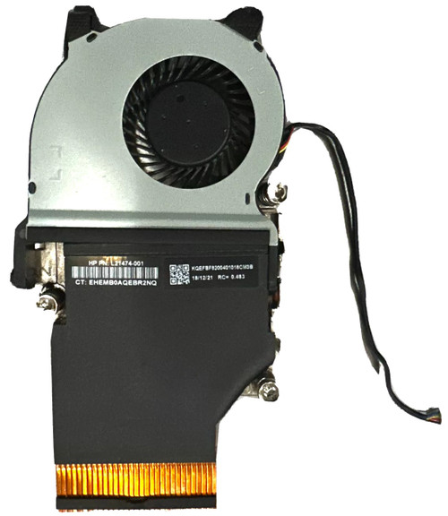 L21474-001 - CPU Cooling Fan + Thermal Heatsink Assembly for HP EliteDesk 705 G4 Micro Mini PC L21474-001 - CPU Cooling Fan + Thermal Heatsink Assembly for HP EliteDesk 705 G4 Micro Mini PC