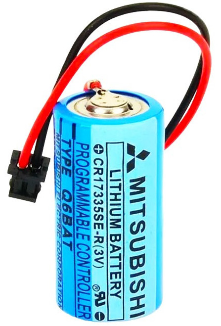 CR17335SE-R - 3V PLC Li-Ion Q6BAT Battery for Mitsubishi QNS Fanuc CR17335SE-R - 3V PLC Li-Ion Q6BAT Battery for Mitsubishi QNS Fanuc