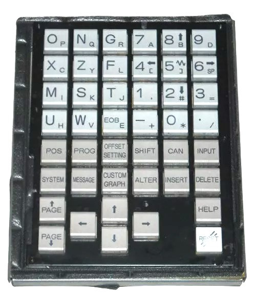 N860-1603-T052 - Keyboard for CNC Fanuc - CPU Medics