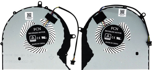 DFS552012M00T-FK7V + DFS602212M00T-FK7W - CPU + GPU Cooling Fan for ASUS GL703 GL703V GL703VM GL503VM