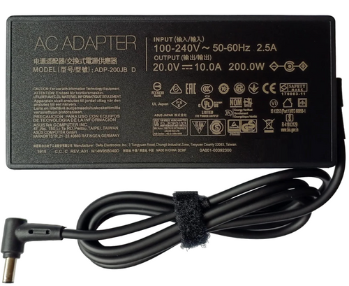 0A001-01120100 - 200W 20V 10A 6.0mm x 3.7mm Connector AC Adapter Charger for TUF Gaming F15 F17 0A001-01120100 - 200W 20V 10A 6.0mm x 3.7mm Connector AC Adapter Charger for TUF Gaming F15 F17