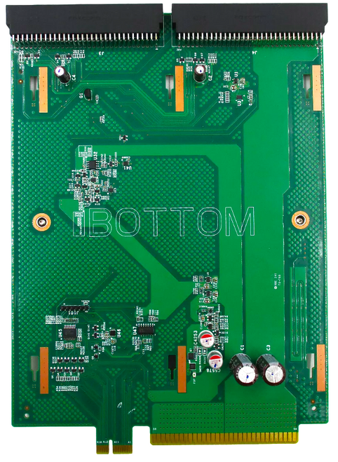 HP 638930-001 - 2-Bay Power Supply Backplane Board for ProLiant ML350p Gen8 HP 638930-001 - 2-Bay Power Supply Backplane Board for ProLiant ML350p Gen8