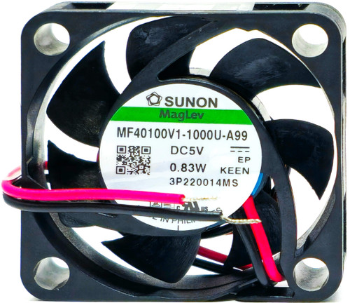 Sunon MF40100V1-1000U-A99 - 40x40x10mm 4010 DC5V 0.16A 0.83W 2-Lead Wires Tubeaxial Cooling Fan Sunon MF40100V1-1000U-A99 - 40x40x10mm 4010 DC5V 0.16A 0.83W 2-Lead Wires Tubeaxial Cooling Fan
