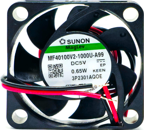 Sunon MF40100V2-1000U-A99 - 40x40x10mm 4010 DC5V 0.13A 0.65W 2-Lead Wires Tubeaxial Cooling Fan Sunon MF40100V2-1000U-A99 - 40x40x10mm 4010 DC5V 0.13A 0.65W 2-Lead Wires Tubeaxial Cooling Fan