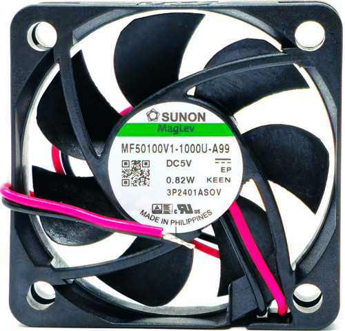 Sunon MF50100V1-1000U-A99 - 50x50x10mm 5010 DC5V 0.164A 0.82W 2-Lead Wires Tubeaxial Cooling Fan