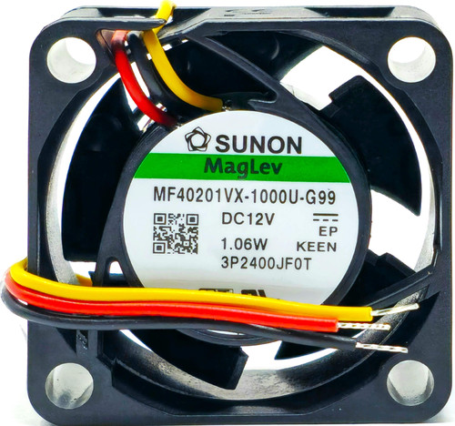 MF40201VX-1000U - 40x40x20mm 4020 DC12V 0.08A 1.06W 3-Lead Wires Tubeaxial Cooling Fan MF40201VX-1000U - 40x40x20mm 4020 DC12V 0.08A 1.06W 3-Lead Wires Tubeaxial Cooling Fan