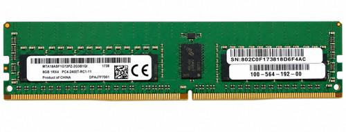 MTA18ASF1G72PZ-2G3B11II - 8GB 1RX8 PC4-2400T Server RAM Memory Module