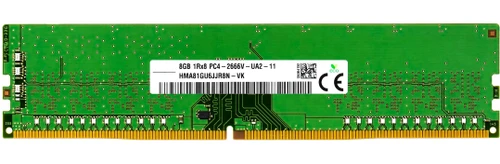 HMA81GU6CJR8N-VK - 8GB 1Rx8 PC4-2666V DDR4-2666 1.2V CL19 Non-ECC 288-Pin UDIMM Desktop RAM Memory Module
