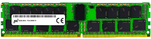 MTA36ASF4G72PZ-2G6E1SG - 32GB DDR4-2666 PC4-21300 1.2V ECC CL19 288-Pin Registered RDIMM Server Memory MTA36ASF4G72PZ-2G6E1SG - 32GB DDR4-2666 PC4-21300 1.2V ECC CL19 288-Pin Registered RDIMM Server Memory