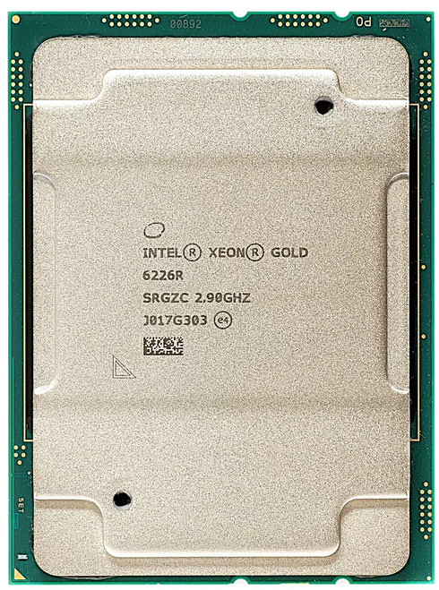 CD8069504449000 - Intel Xeon Gold 6226R 16-Core 32-Thread 2.90 GHz (3.90 GHz Turbo) 150W FCLGA3647 Processor CD8069504449000 - Intel Xeon Gold 6226R 16-Core 32-Thread 2.90 GHz (3.90 GHz Turbo) 150W FCLGA3647 Processor