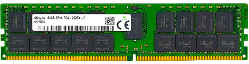 HMAA8GR7MJR4N-WM - 64GB DDR4-2933Y PC4-23400 2Rx4 ECC Registered RDIMM 1.2V Server Memory Module