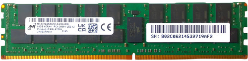 MTA72ASS8G72LZ-2G6J2QI - 64GB DDR4-2666V PC4-21300 4DRx4 ECC Registered LRDIMM Server Memory