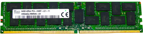 HMAA8GL7AMR4N-UH - 64GB DDR4-2400T PC4-19200 4DRx4 ECC Registered LRDIMM Server Memory HMAA8GL7AMR4N-UH - 64GB DDR4-2400T PC4-19200 4DRx4 ECC Registered LRDIMM Server Memory