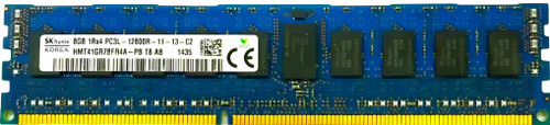 HMT41GR7BFR4A-PB - 8GB 1Rx4 PC3L-12800R DDR3L-1600 ECC Registered RDIMM Server Memory HMT41GR7BFR4A-PB - 8GB 1Rx4 PC3L-12800R DDR3L-1600 ECC Registered RDIMM Server Memory