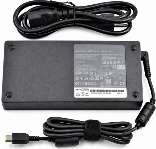 ADL300SCC3A - 300W 20V 15A Slim Yellow Square Tip AC Adapter Charger for Legion 5 Legion 7 Gen6 Y9000K Y9000X R9000P R9000K