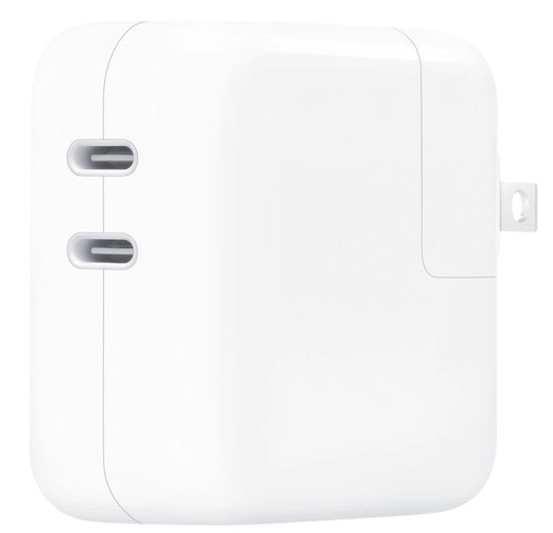 MW2K3AM/A – Genuine Apple 35W Dual USB-C Standard Power Adapter Charger for MagSafe 3 & USB-C Devices MW2K3AM/A – Genuine Apple 35W Dual USB-C Standard Power Adapter Charger for MagSafe 3 & USB-C Devices