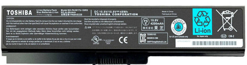 PABAS227 - 10.8V 48Wh 6-Cell Replacement Battery for M640 M645 P740 P745 P750 P755 P770 P775 L745 L750 L755 L770 L775 PABAS227 - 10.8V 48Wh 6-Cell Replacement Battery for M640 M645 P740 P745 P750 P755 P770 P775 L745 L750 L755 L770 L775