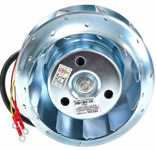 RT6323-0220W-B30F-S03 - 160mm 200V AC 3-Phase 50/60Hz Rear Exhaust CNC Spindle Motor Cooling Fan for A90L-0001-0515/R