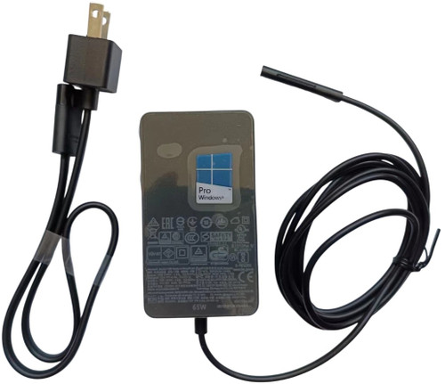 W8Y-00001 - Genuine Microsoft 65W 15V 4A AC Adapter Charger for Surface Pro Book 1 2 3 4 5 6 7 X Adapter Charger 1706 1800