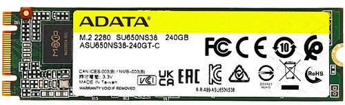 ASU650NS38-240GT-C - 240GB M.2 2280 SATA III 6Gbps SSD for Servers Desktops and Laptops
