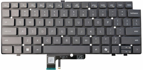 TRN4T - US English Backlit Keyboard for Latitude 7340 7430 7440 7640